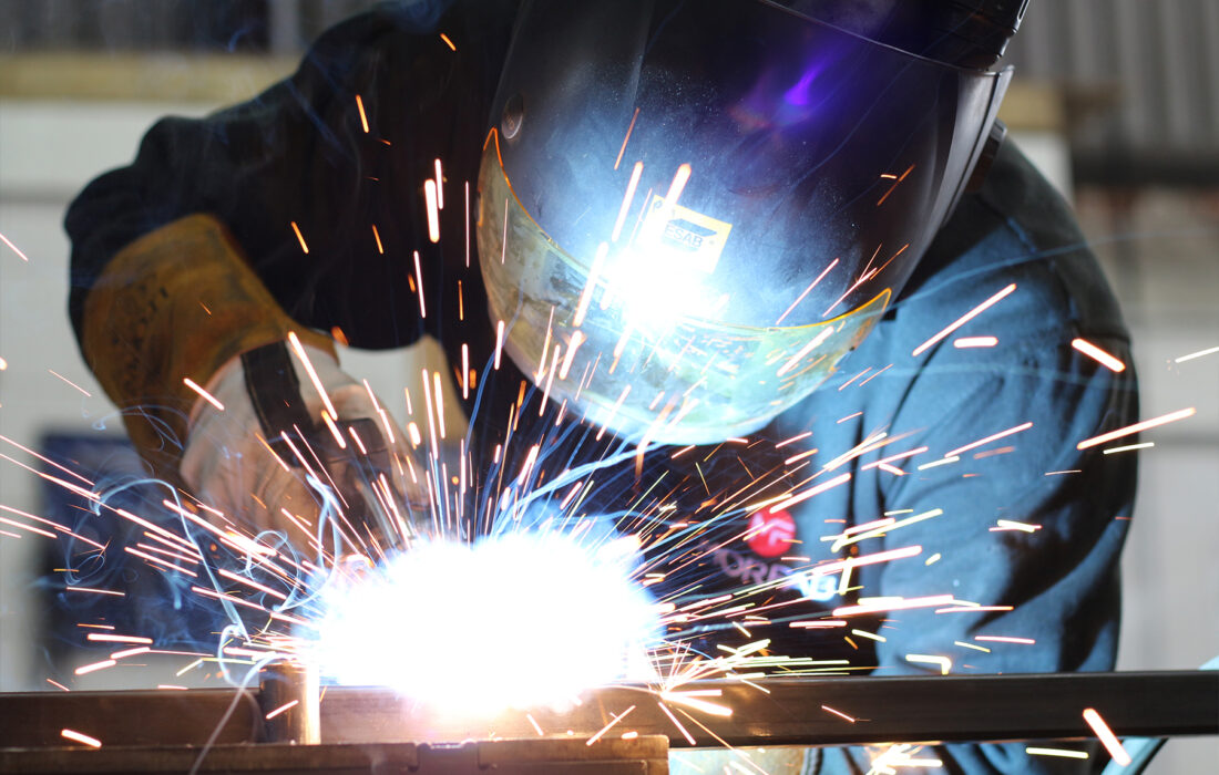 Difference between steel fabrication and welding